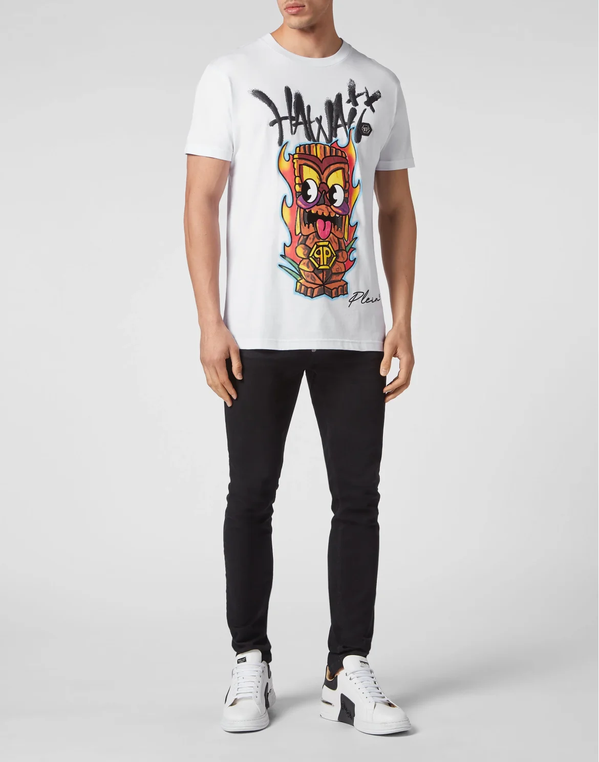T-shirt Round Neck SS Hawaii, цвет: Белый