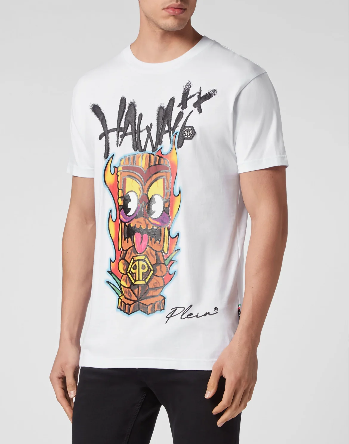 T-shirt Round Neck SS Hawaii, цвет: Белый