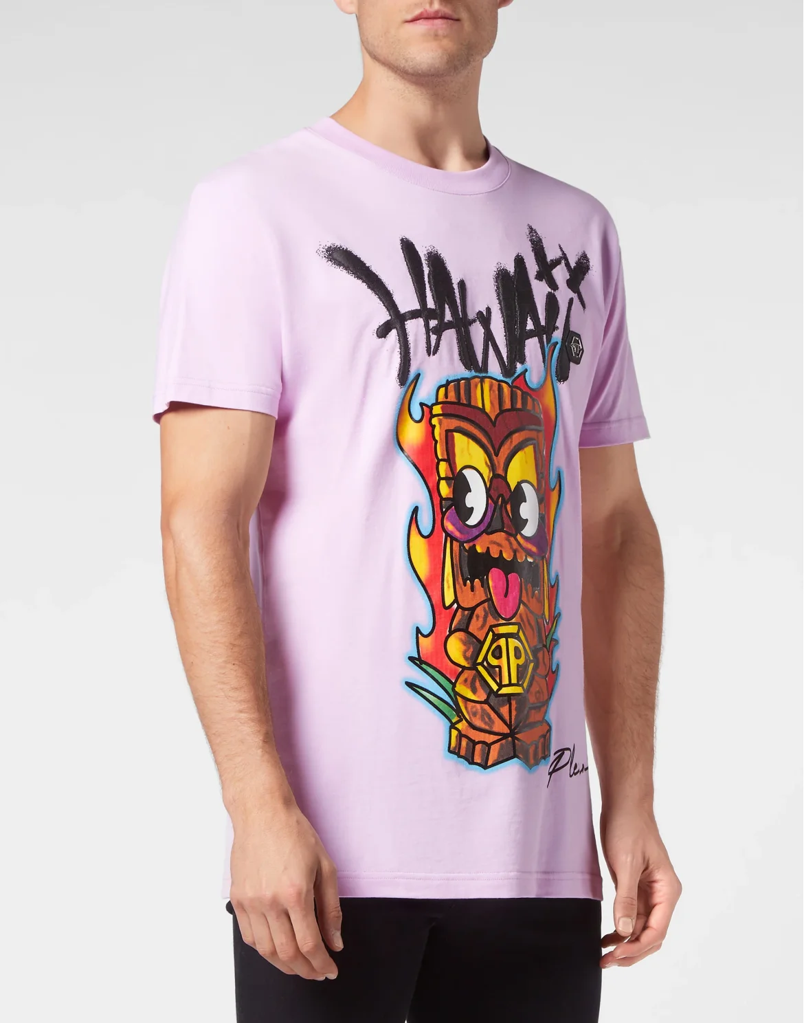 T-shirt Round Neck SS Hawaii, цвет: Розовый