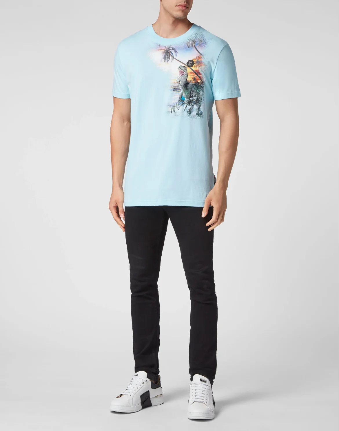 T-shirt Round Neck SS Hawaii, цвет: Голубой