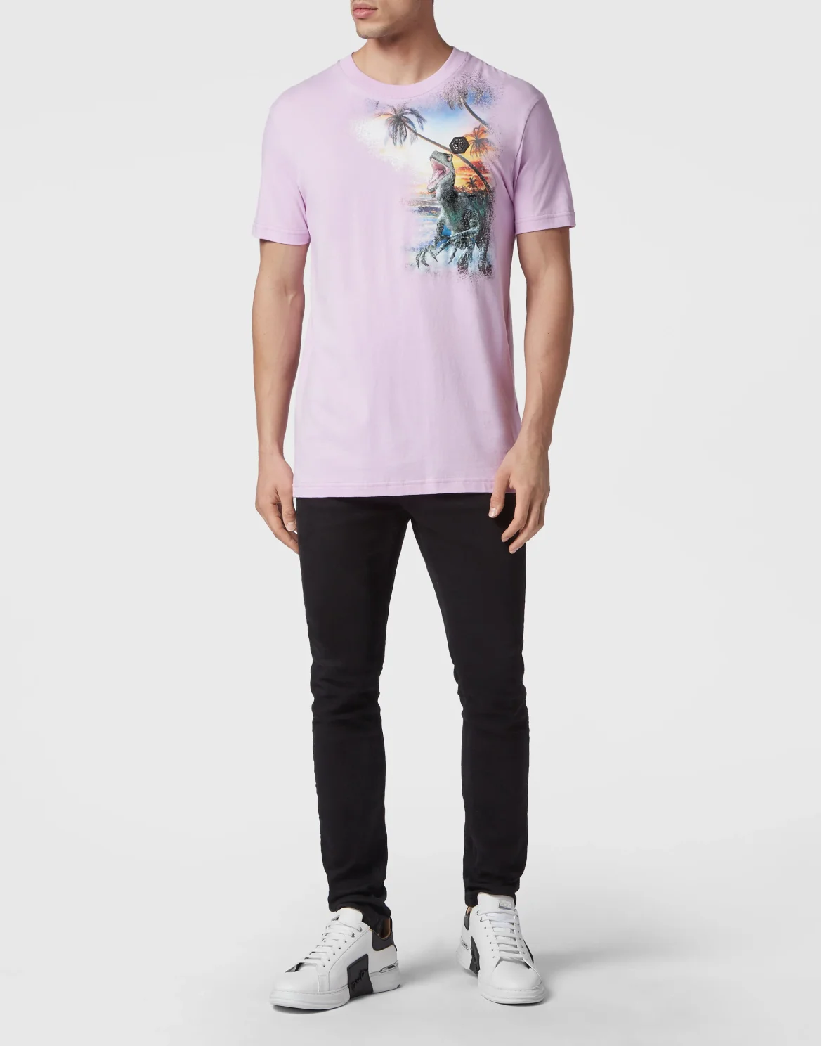 T-shirt Round Neck SS Hawaii, цвет: Розовый