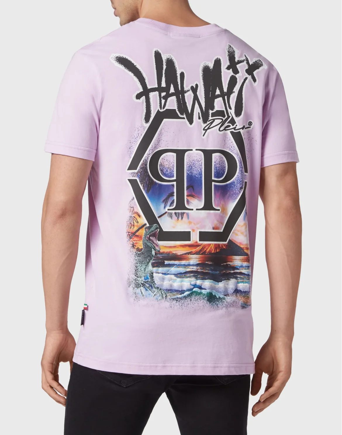 T-shirt Round Neck SS Hawaii, цвет: Розовый