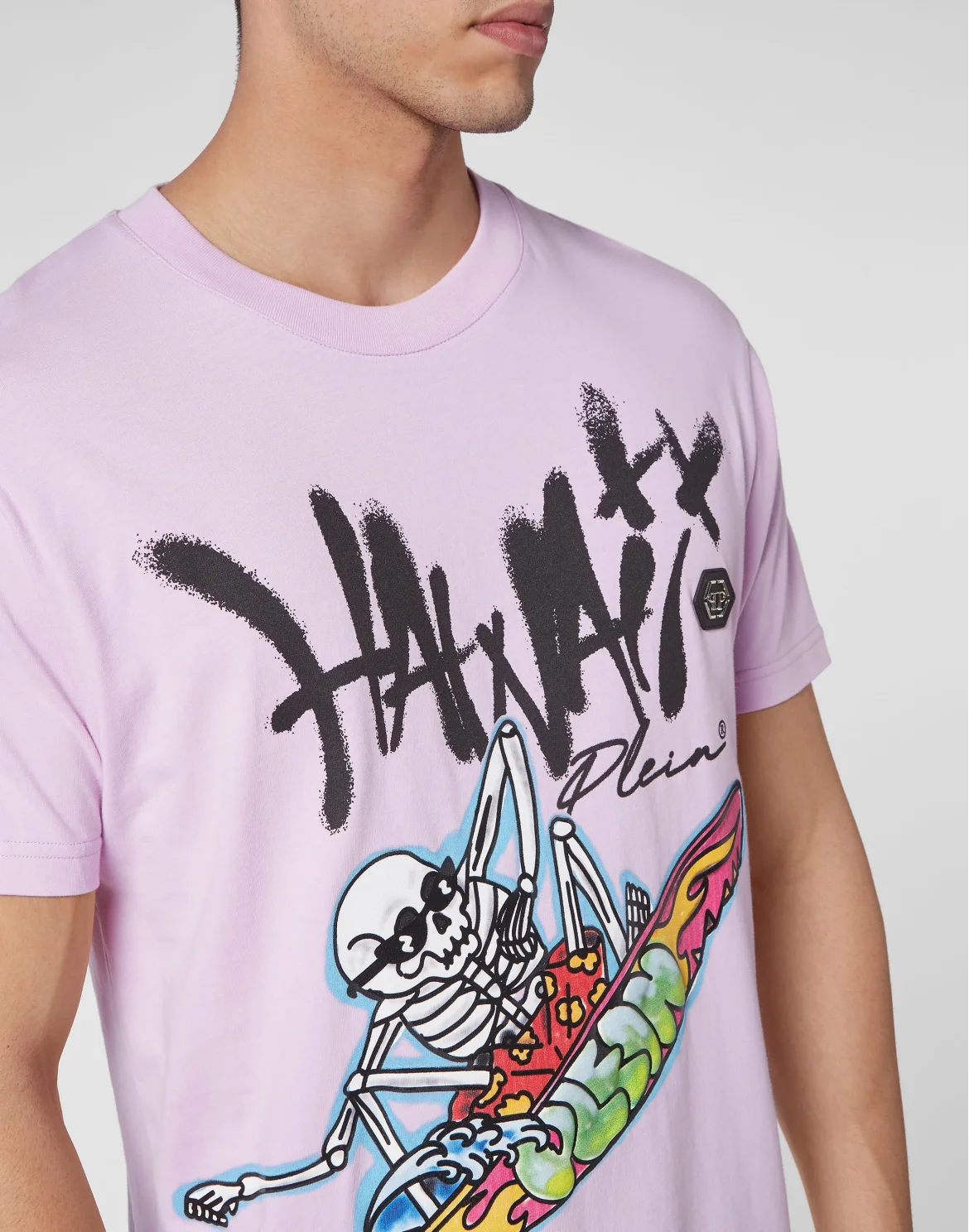 T-shirt Round Neck SS Hawaii, цвет: Розовый