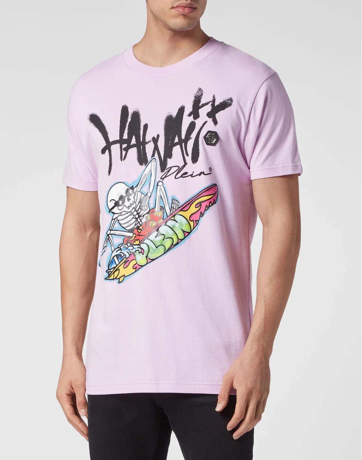 T-shirt Round Neck SS Hawaii, цвет: Розовый