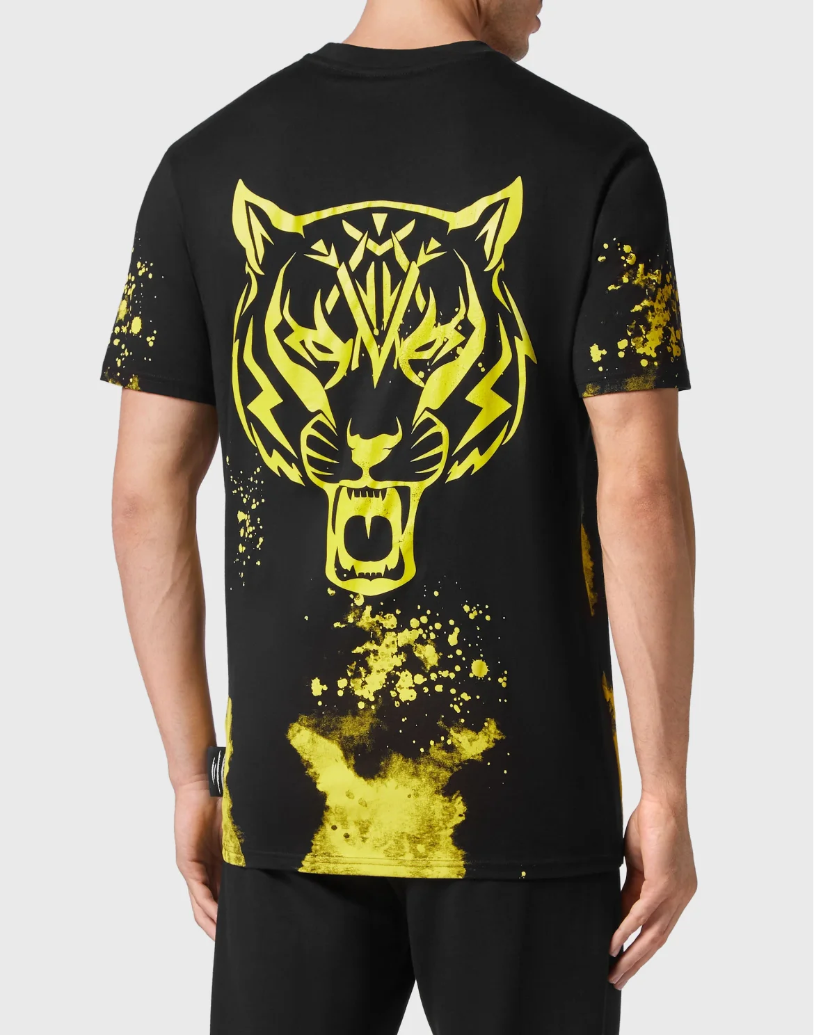 T-shirt Round Neck SS Tiger, цвет: Желтый