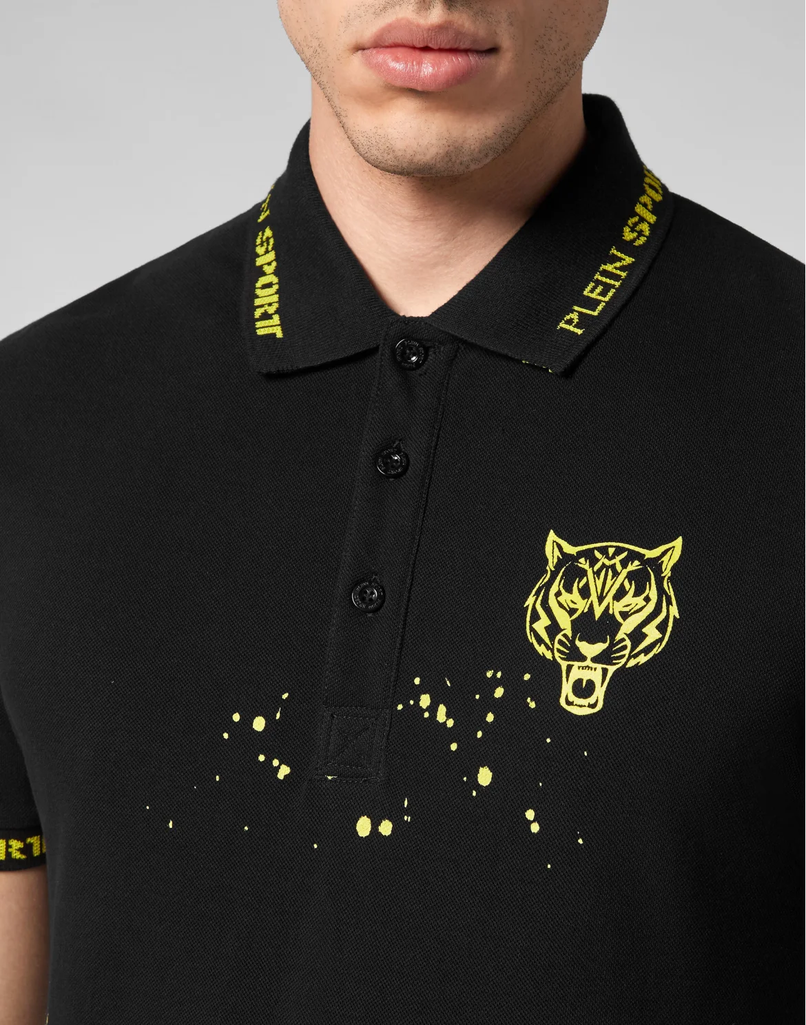 Polo Shirt SS Tiger, цвет: Желтый