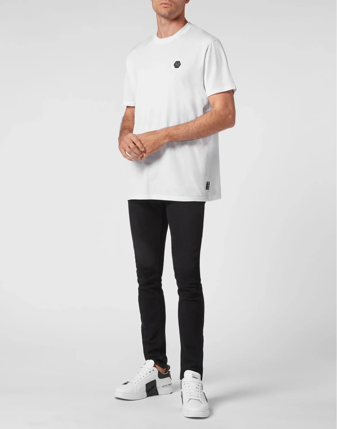 T-shirt Round Neck SS Snake, цвет: Белый