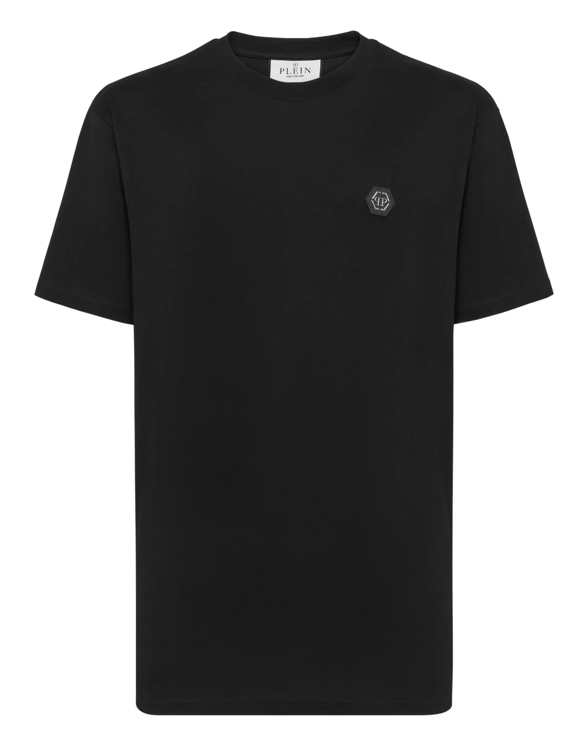 T-shirt Round Neck SS Snake, цвет: Черный