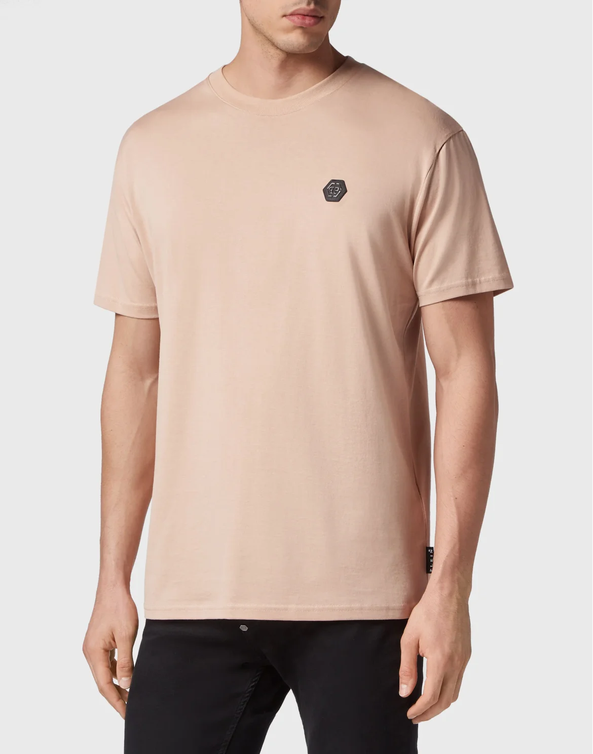 T-shirt Round Neck SS Snake, цвет: Бежевый
