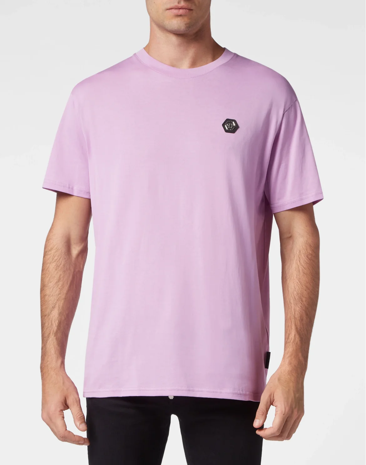 T-shirt Round Neck SS Snake, цвет: Розовый