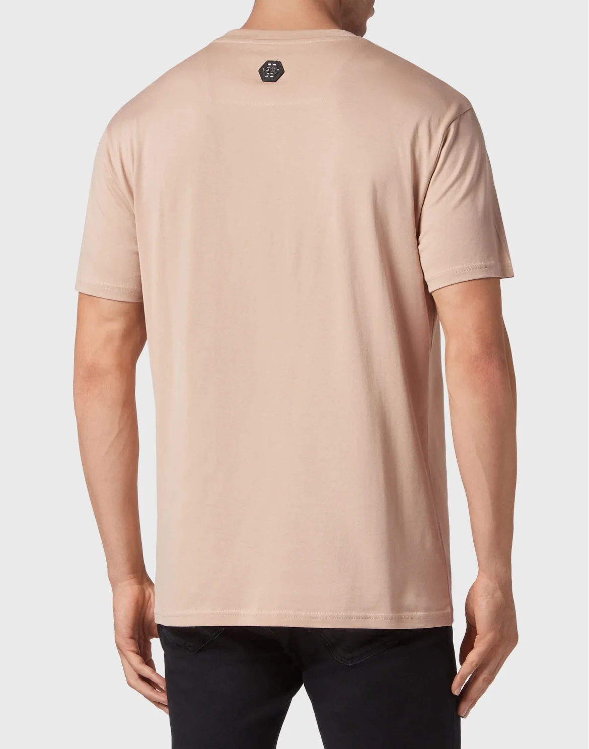 T-shirt Round Neck SS Snake, цвет: Бежевый