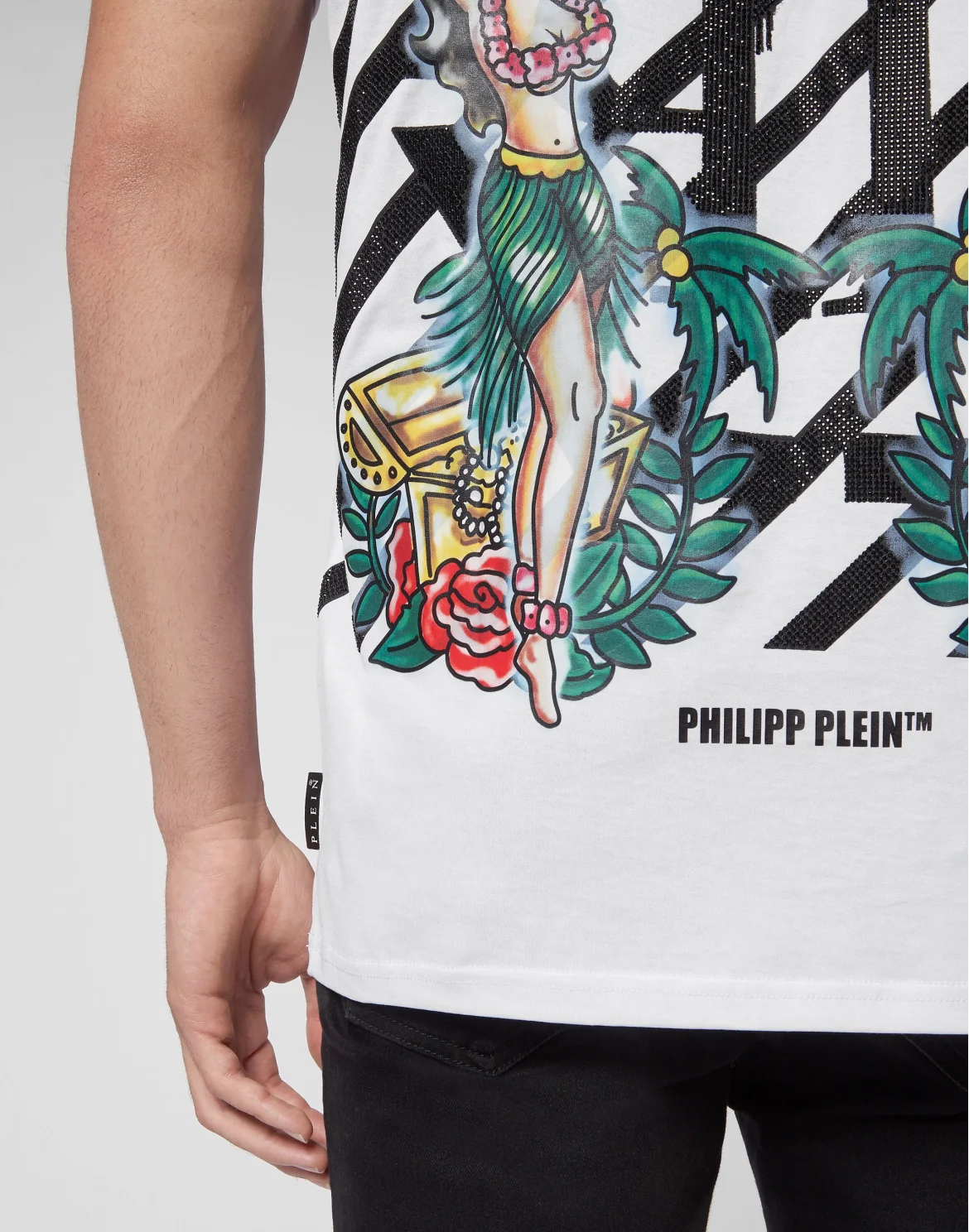 T-shirt Round Neck SS Hawaii, цвет: Белый
