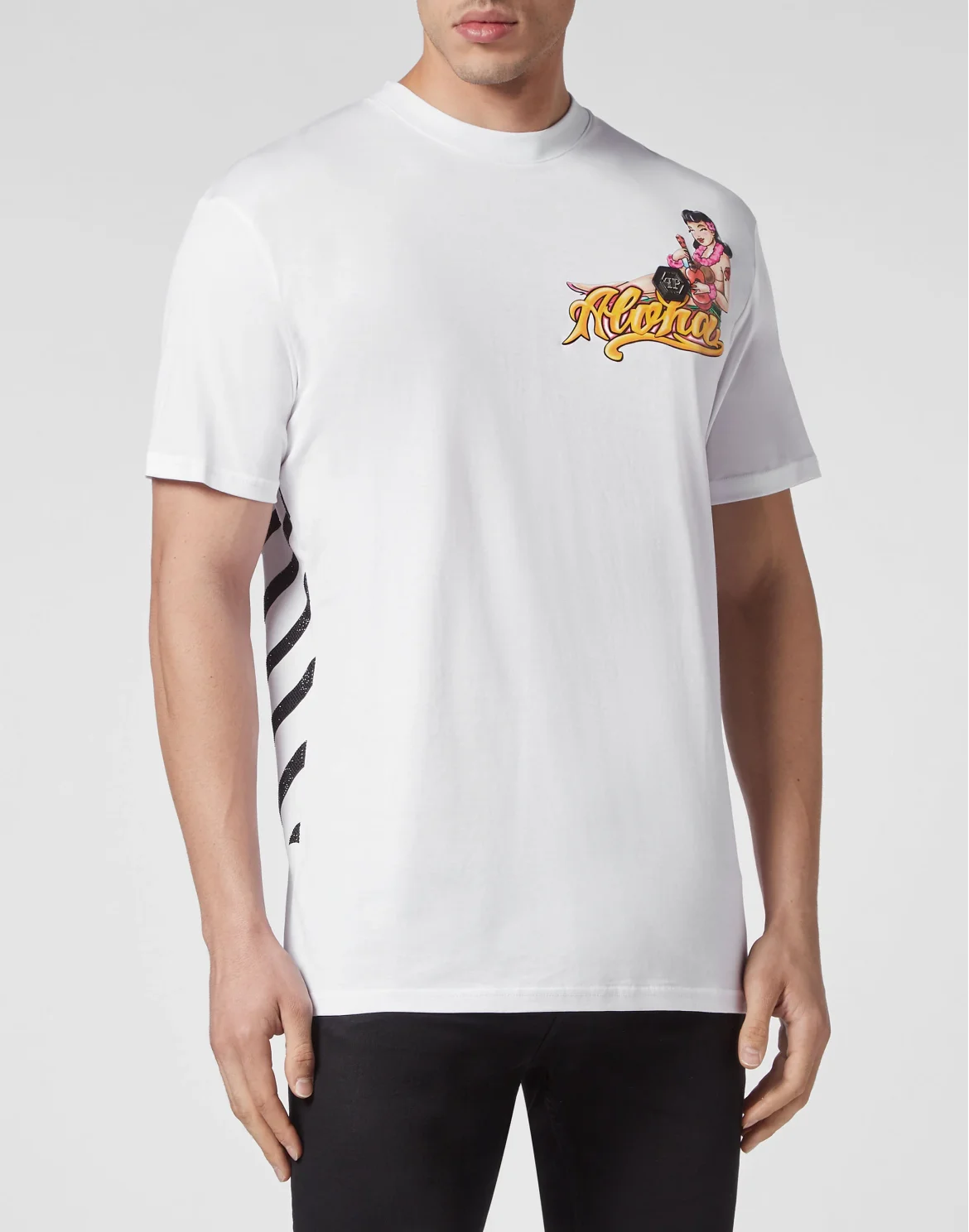 T-shirt Round Neck SS Hawaii, цвет: Белый