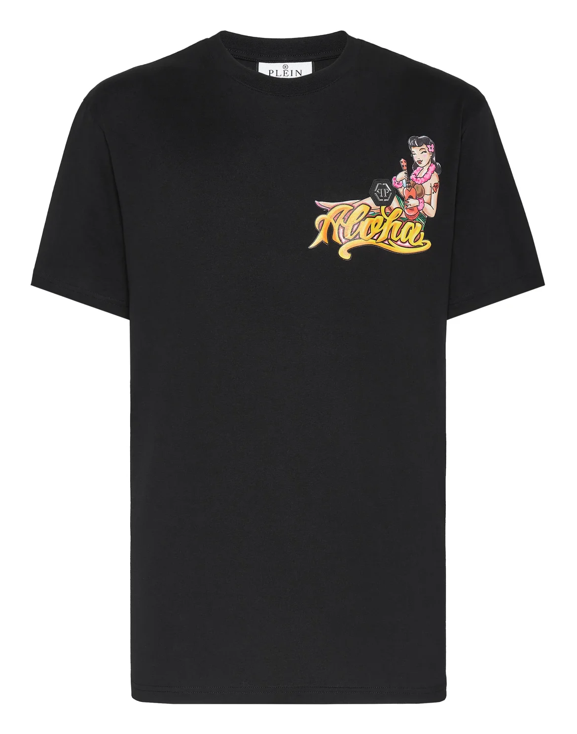 T-shirt Round Neck SS Hawaii, цвет: Черный