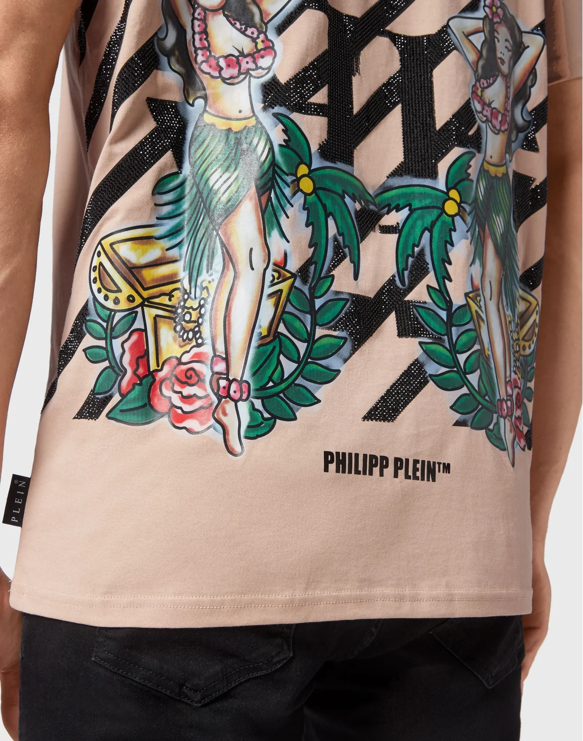 T-shirt Round Neck SS Hawaii, цвет: Бежевый