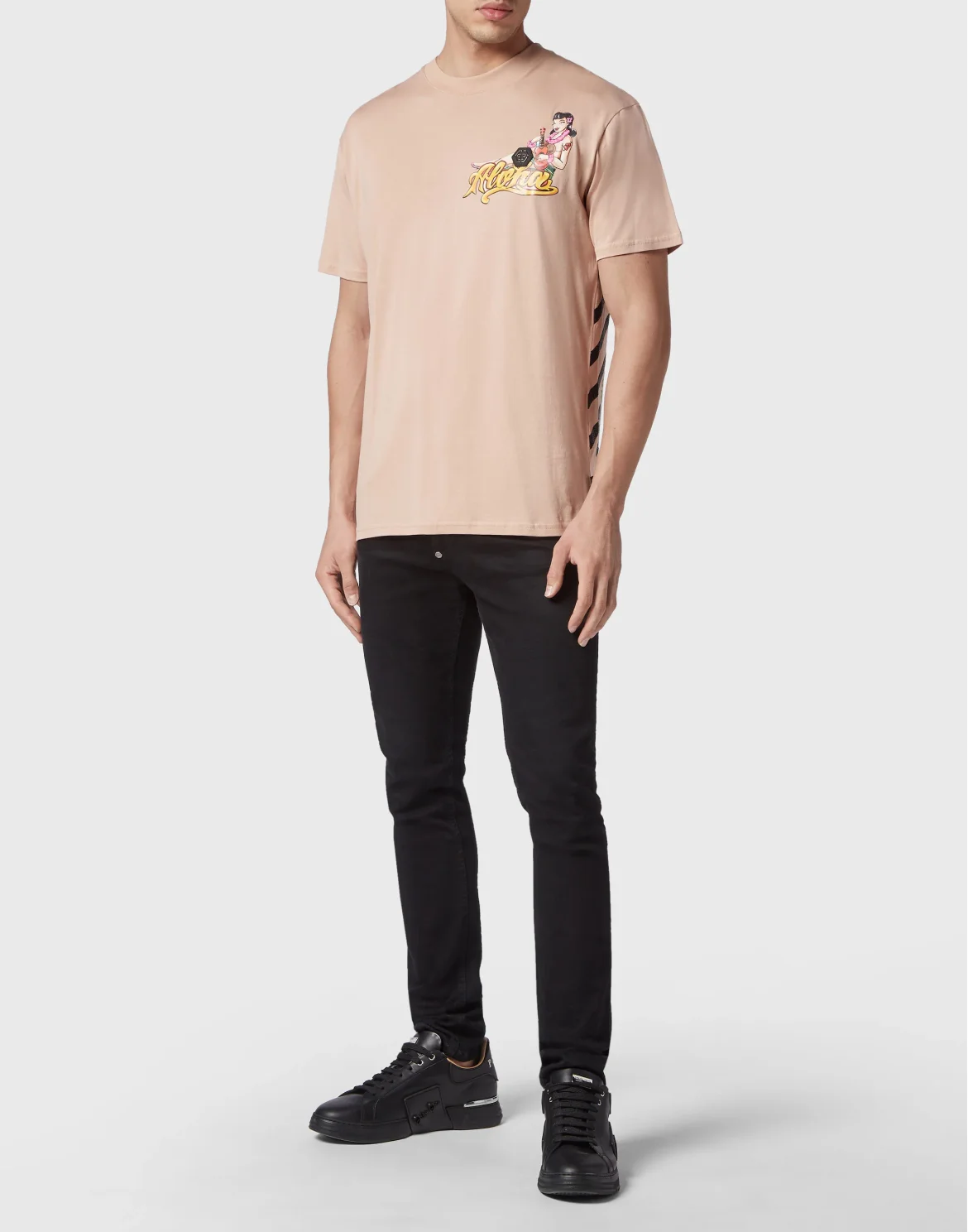 T-shirt Round Neck SS Hawaii, цвет: Бежевый
