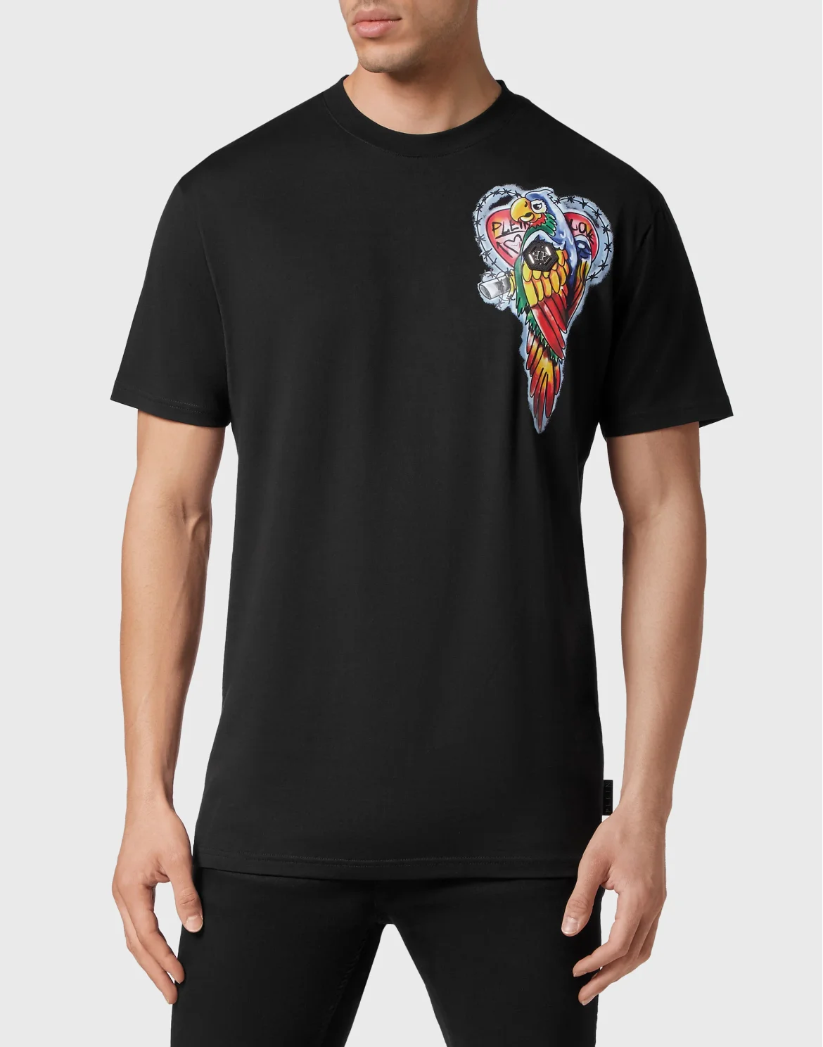 T-shirt Round Neck SS Hawaii, цвет: Черный
