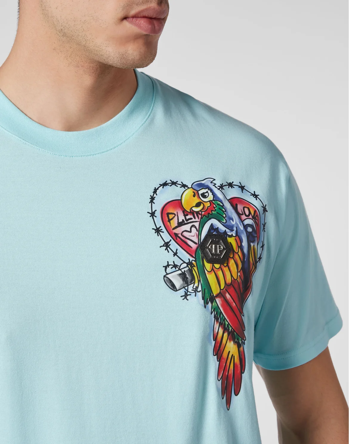 T-shirt Round Neck SS Hawaii, цвет: Голубой