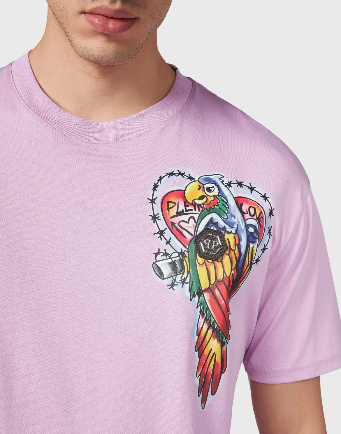 T-shirt Round Neck SS Hawaii, цвет: Розовый
