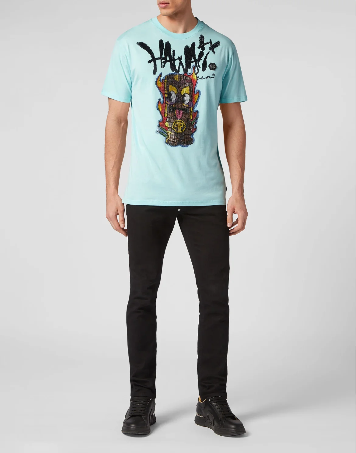 T-shirt Round Neck SS Hawaii, цвет: Голубой