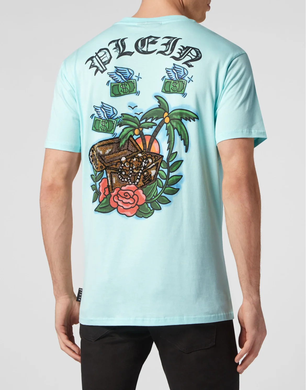 T-shirt Round Neck SS Hawaii, цвет: Голубой