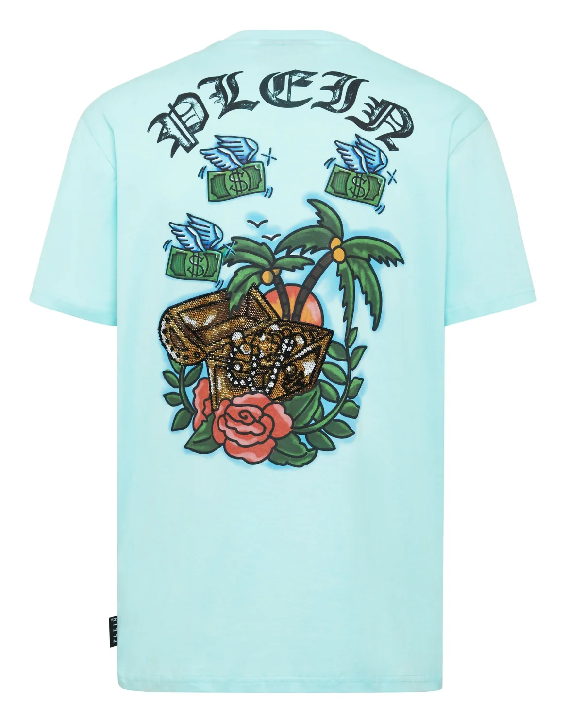 T-shirt Round Neck SS Hawaii, цвет: Голубой
