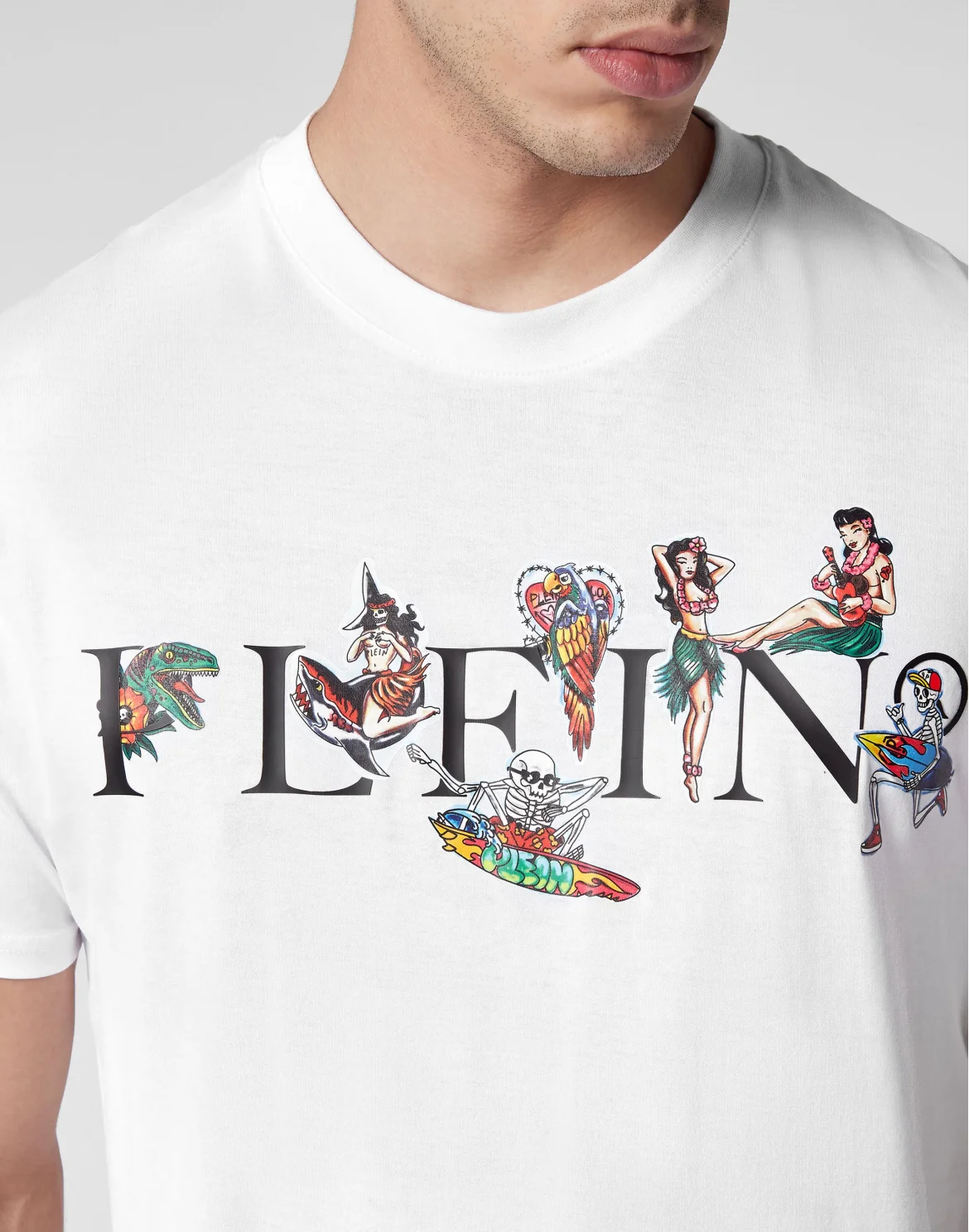 T-shirt Round Neck SS Hawaii, цвет: Белый