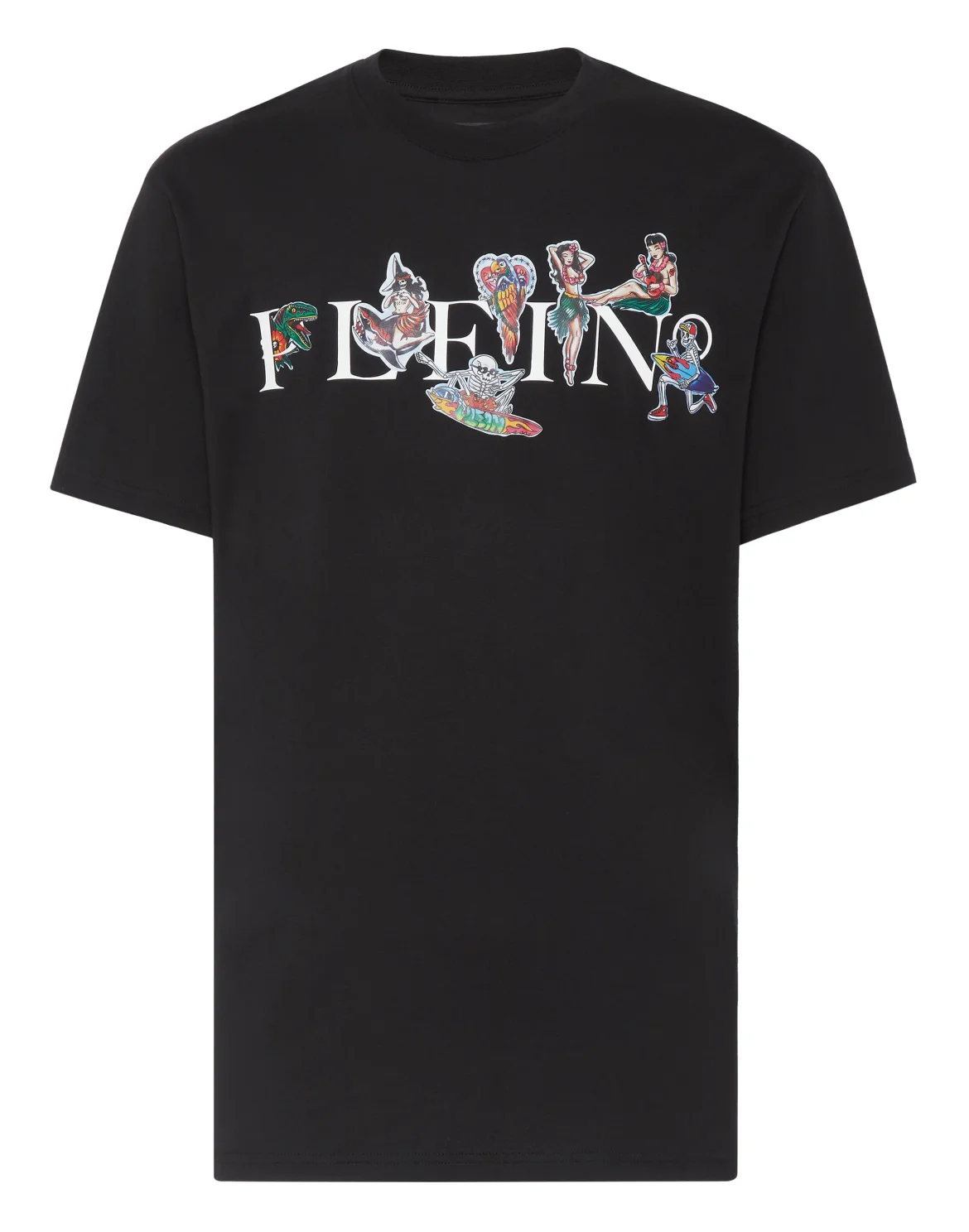 T-shirt Round Neck SS Hawaii, цвет: Черный