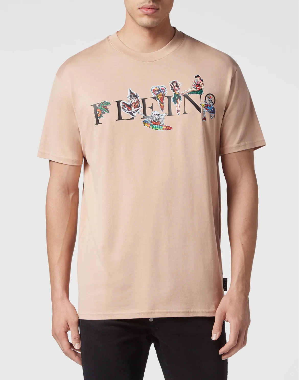 T-shirt Round Neck SS Hawaii, цвет: Бежевый