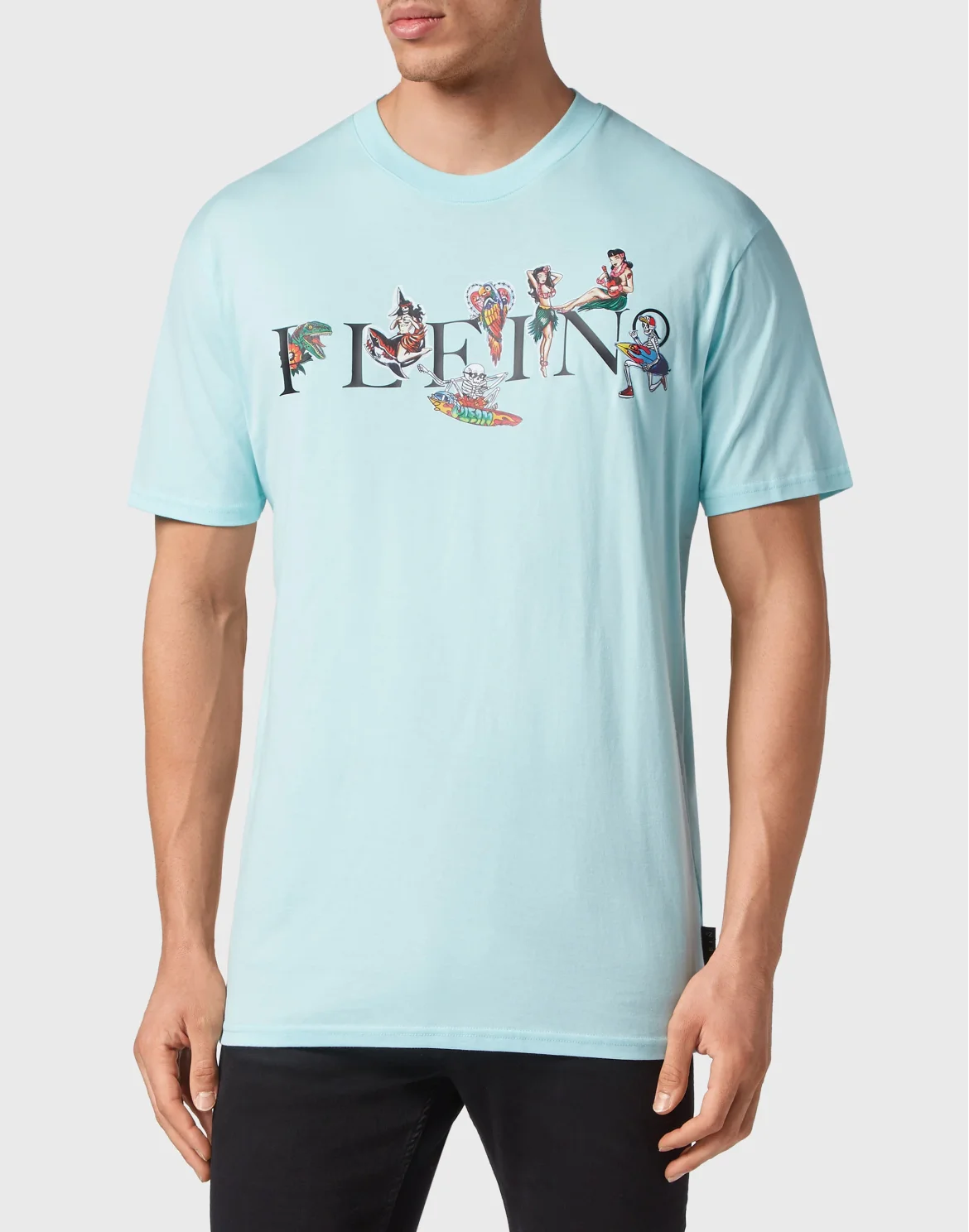 T-shirt Round Neck SS Hawaii, цвет: Голубой