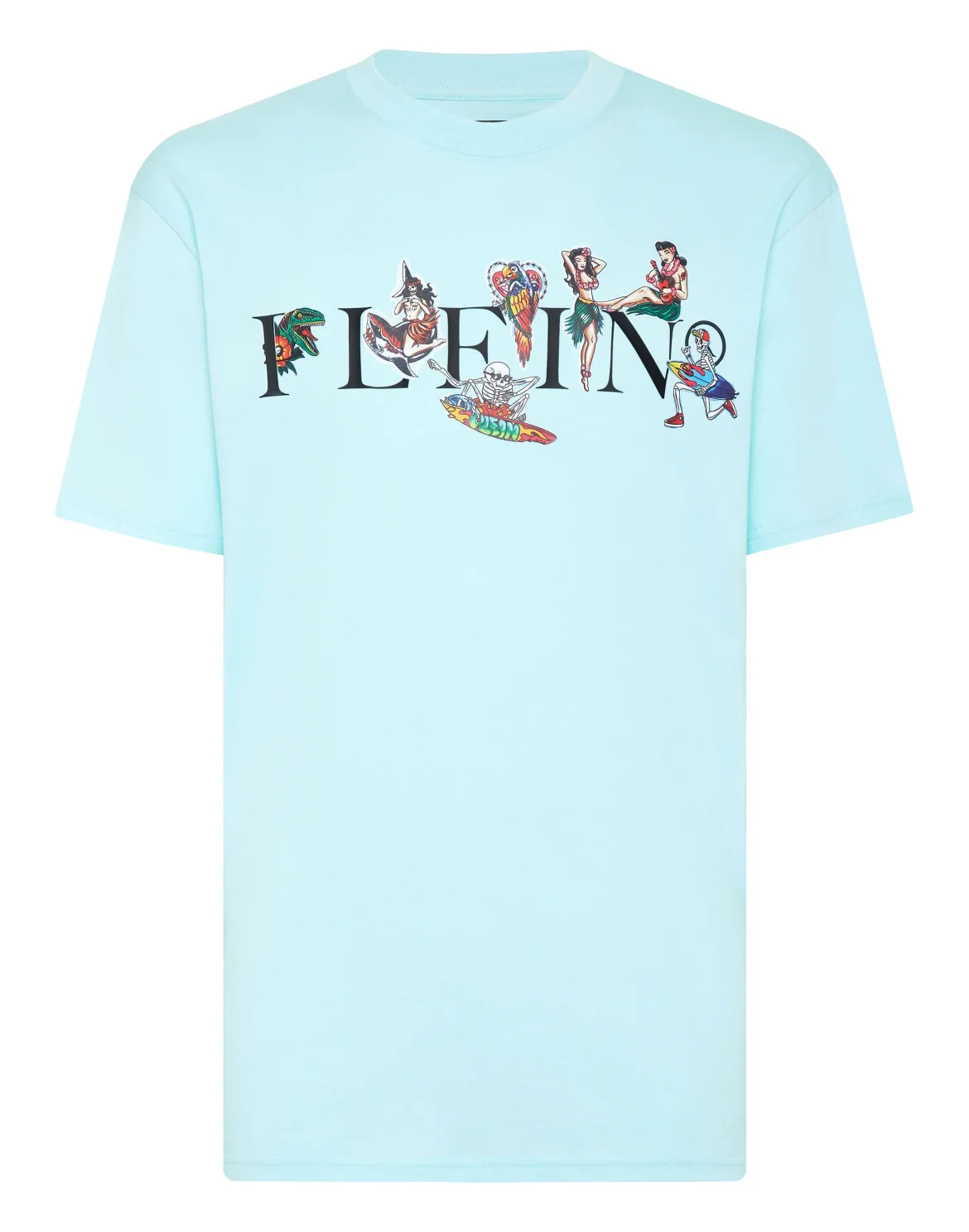 T-shirt Round Neck SS Hawaii, цвет: Голубой