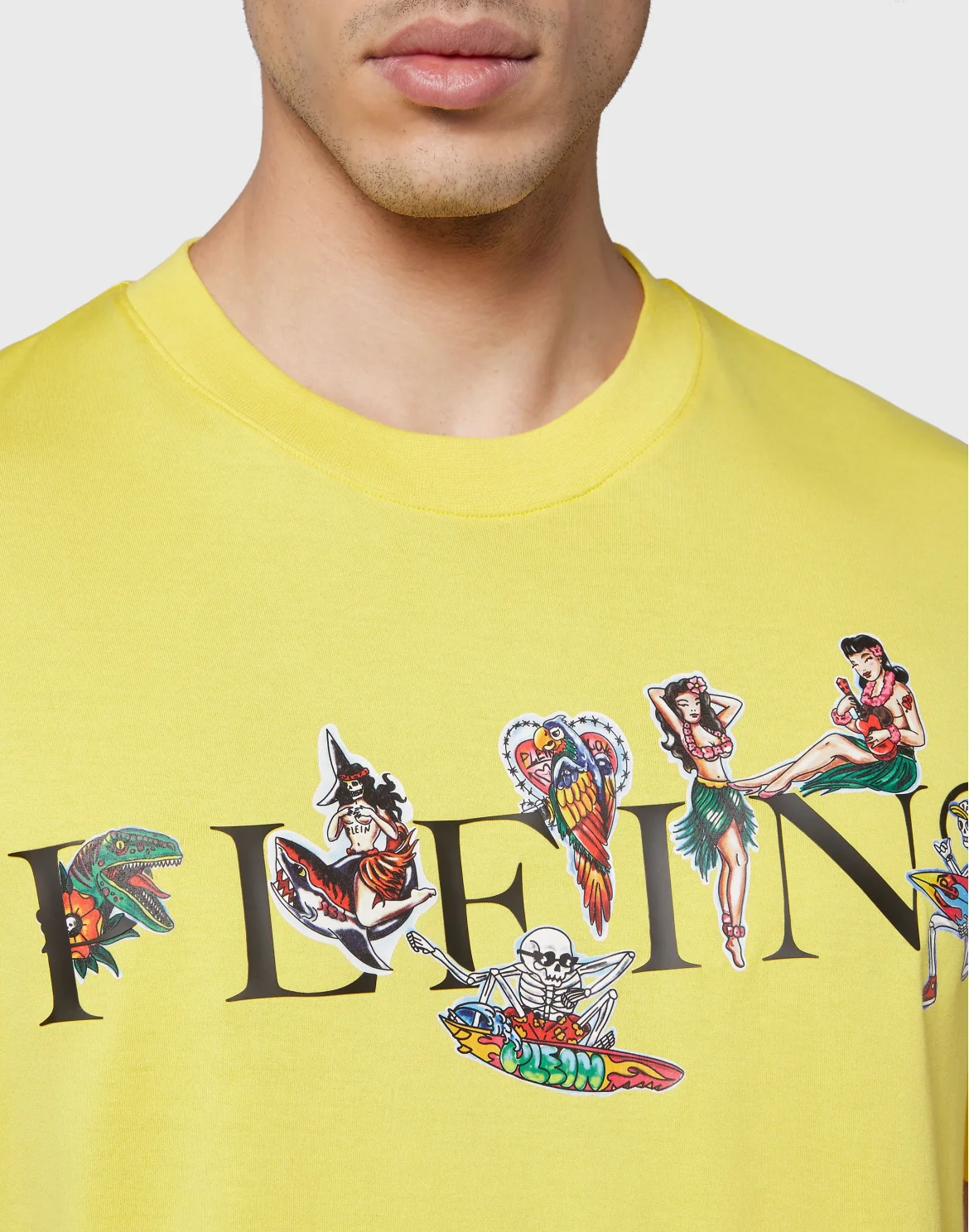 T-shirt Round Neck SS Hawaii, цвет: Желтый