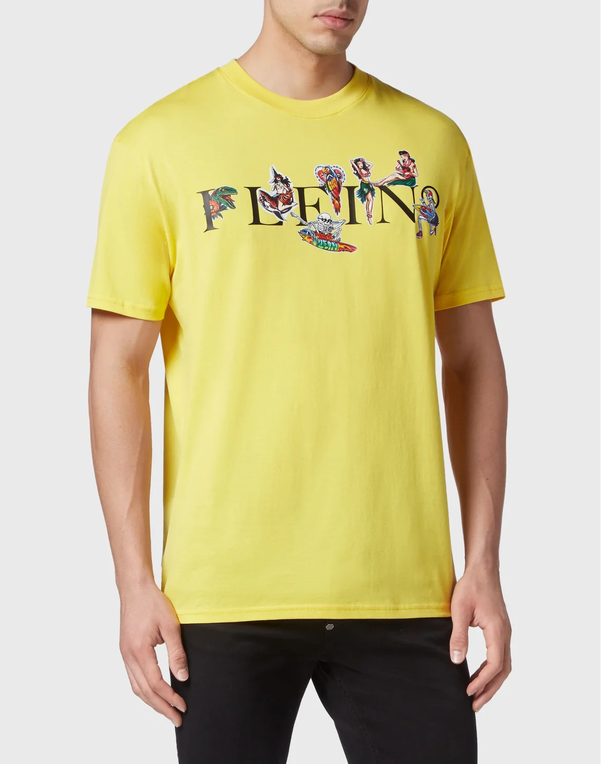 T-shirt Round Neck SS Hawaii, цвет: Желтый