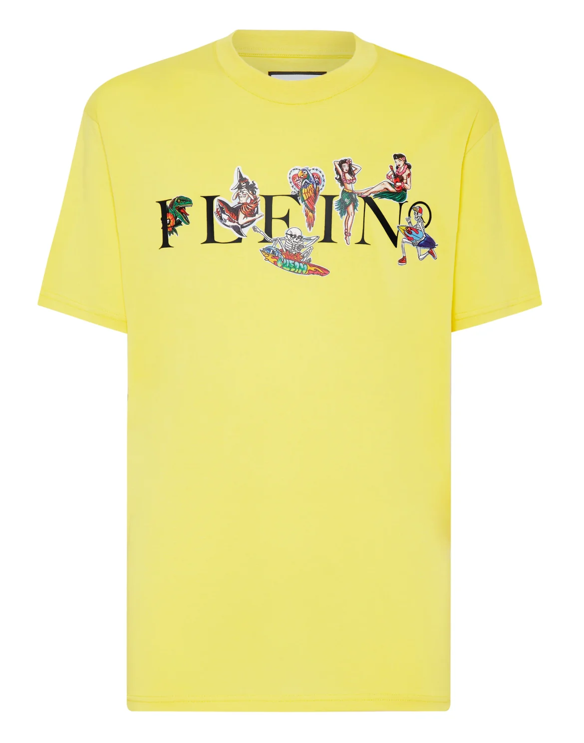 T-shirt Round Neck SS Hawaii, цвет: Желтый