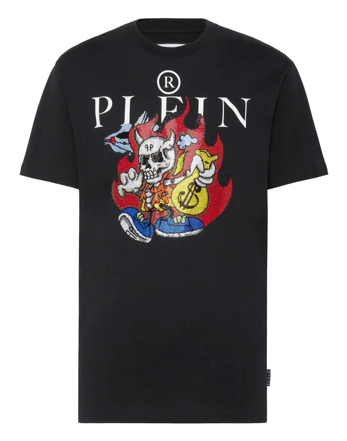 T-shirt Round Neck SS Skully Gang, цвет: Черный