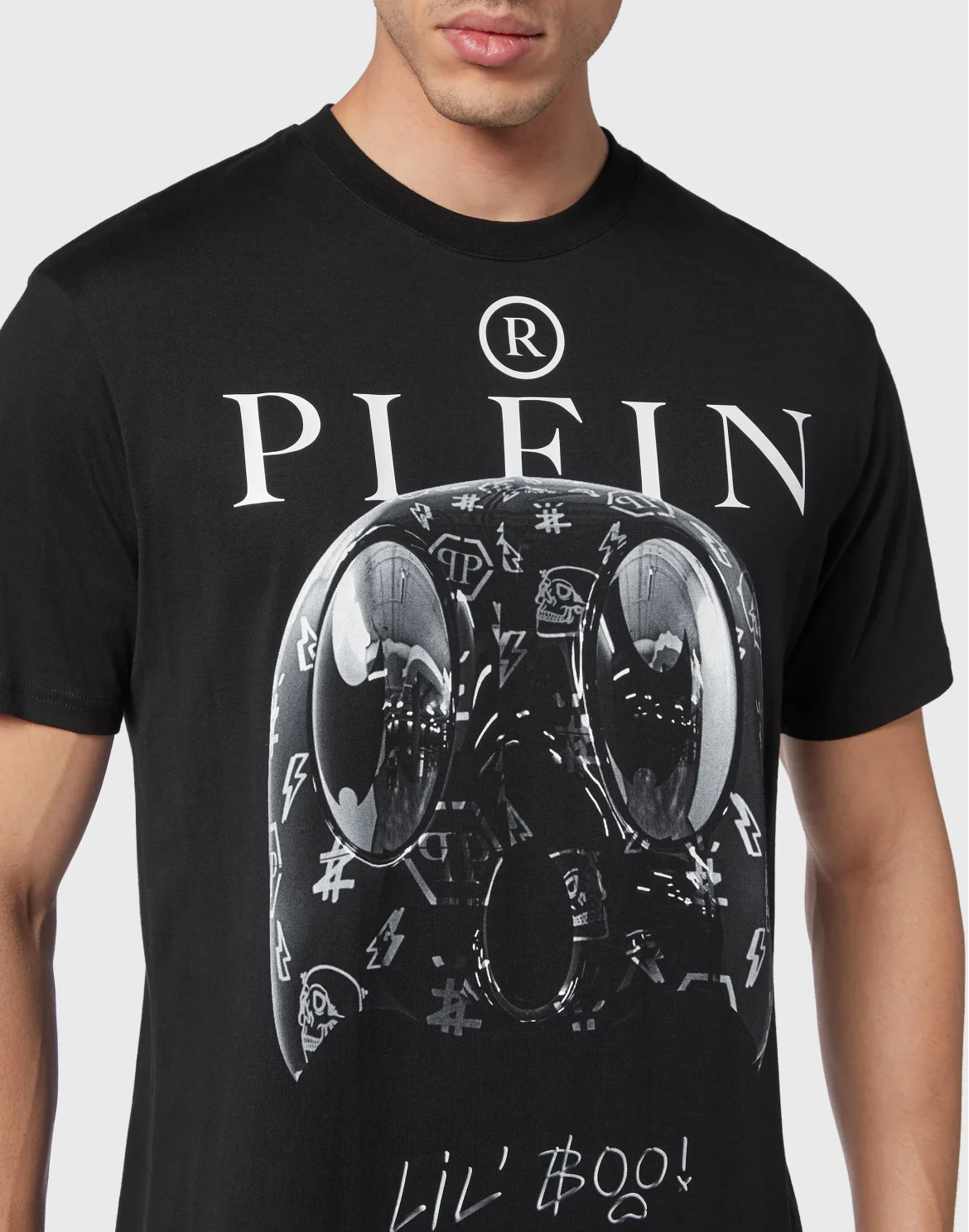 T-shirt Round Neck SS Monsters, цвет: Черный