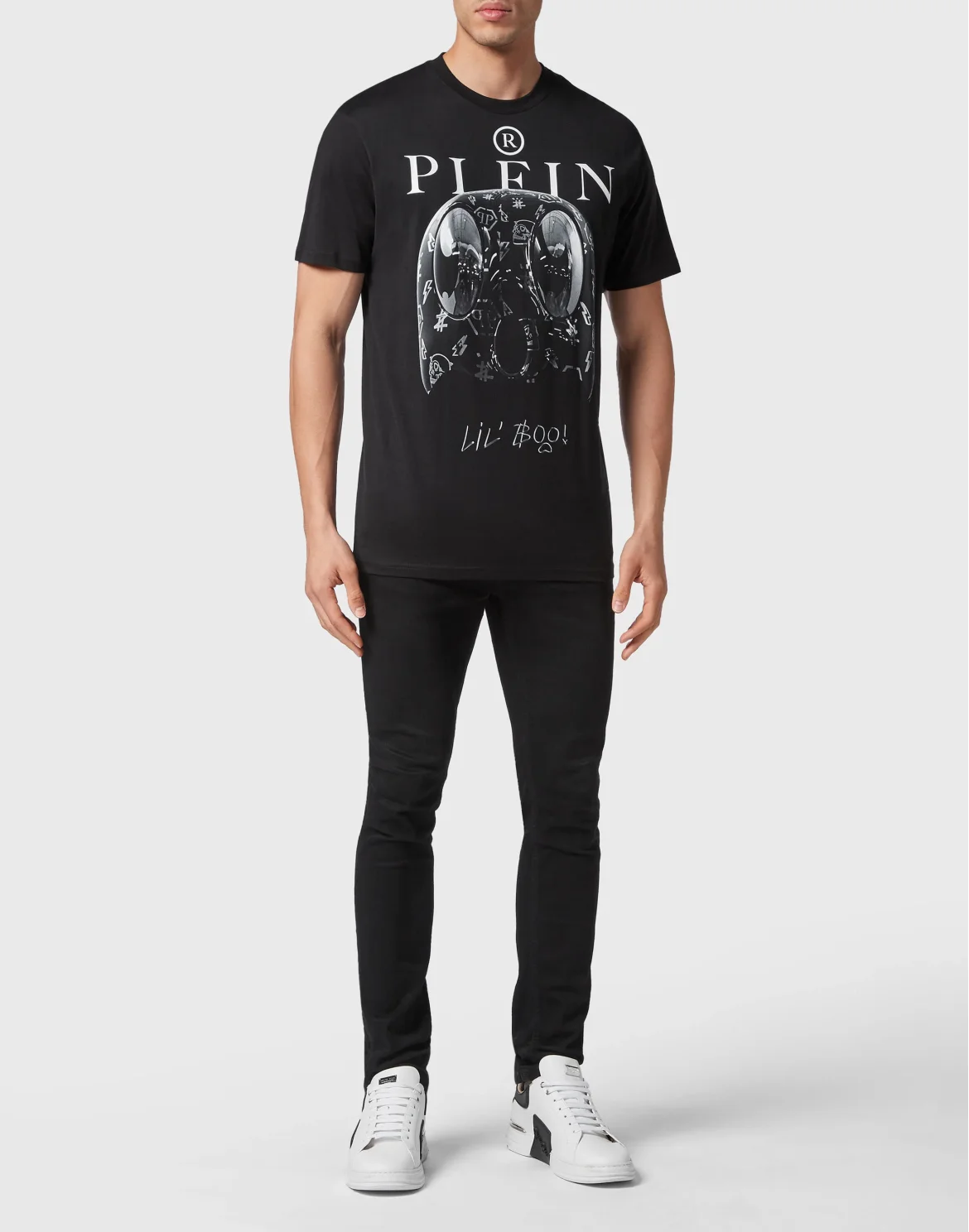 T-shirt Round Neck SS Monsters, цвет: Черный