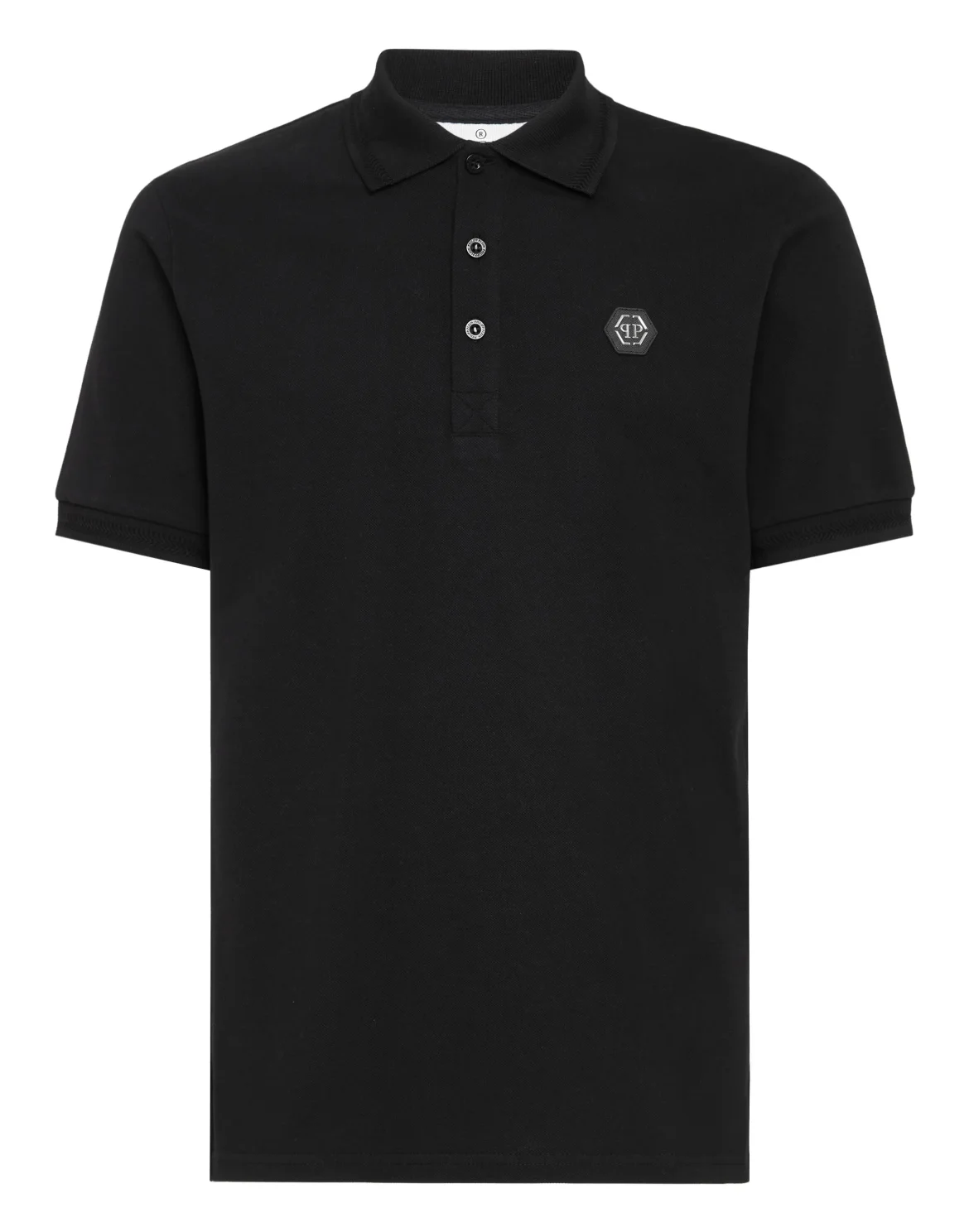 Slim Fit Polo shirt SS Skully Gang, цвет: Черный