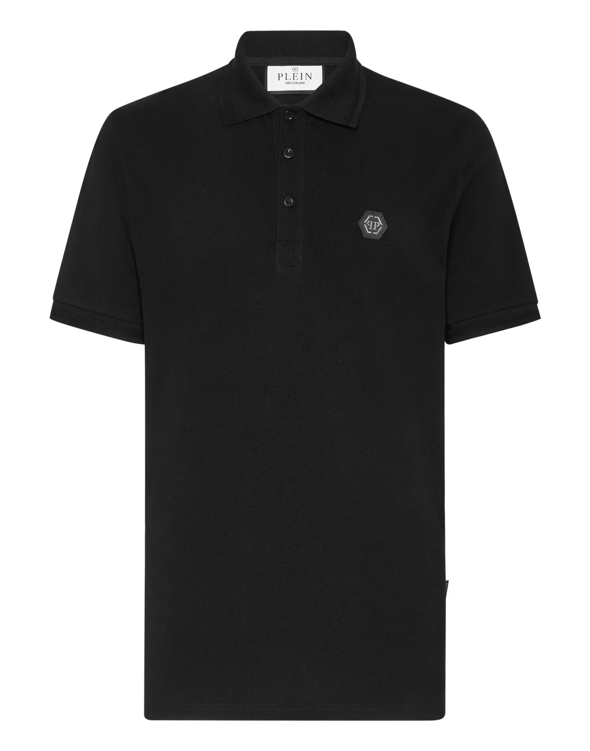 Slim Fit Polo shirt SS Skully Gang, цвет: Черный