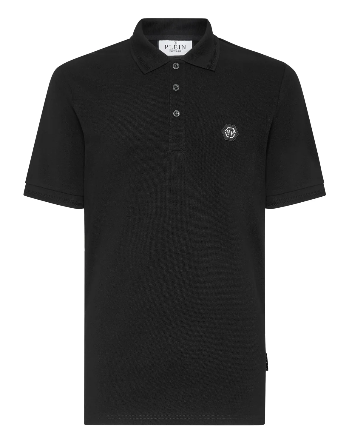 Slim Fit Polo shirt SS Stars, цвет: Черный