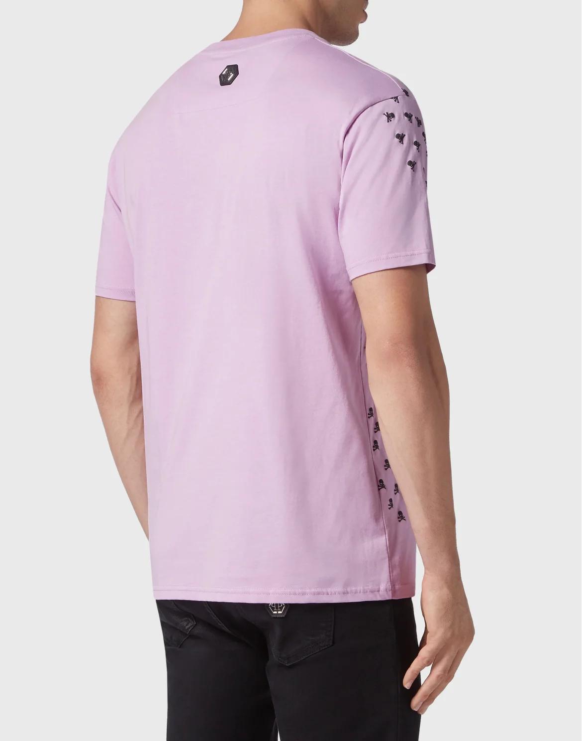 T-shirt Round Neck SS Skull&Bones, цвет: Розовый