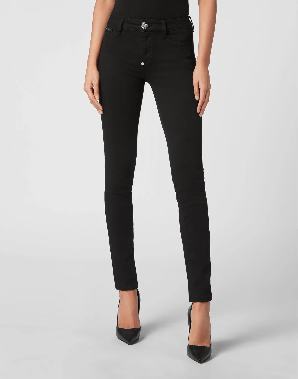 Denim Jeggings, цвет: Черный