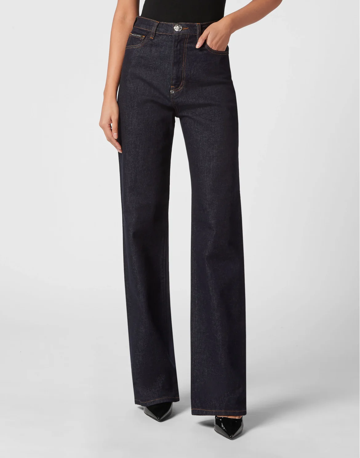 Denim Trousers Palace Fit, цвет: Серый