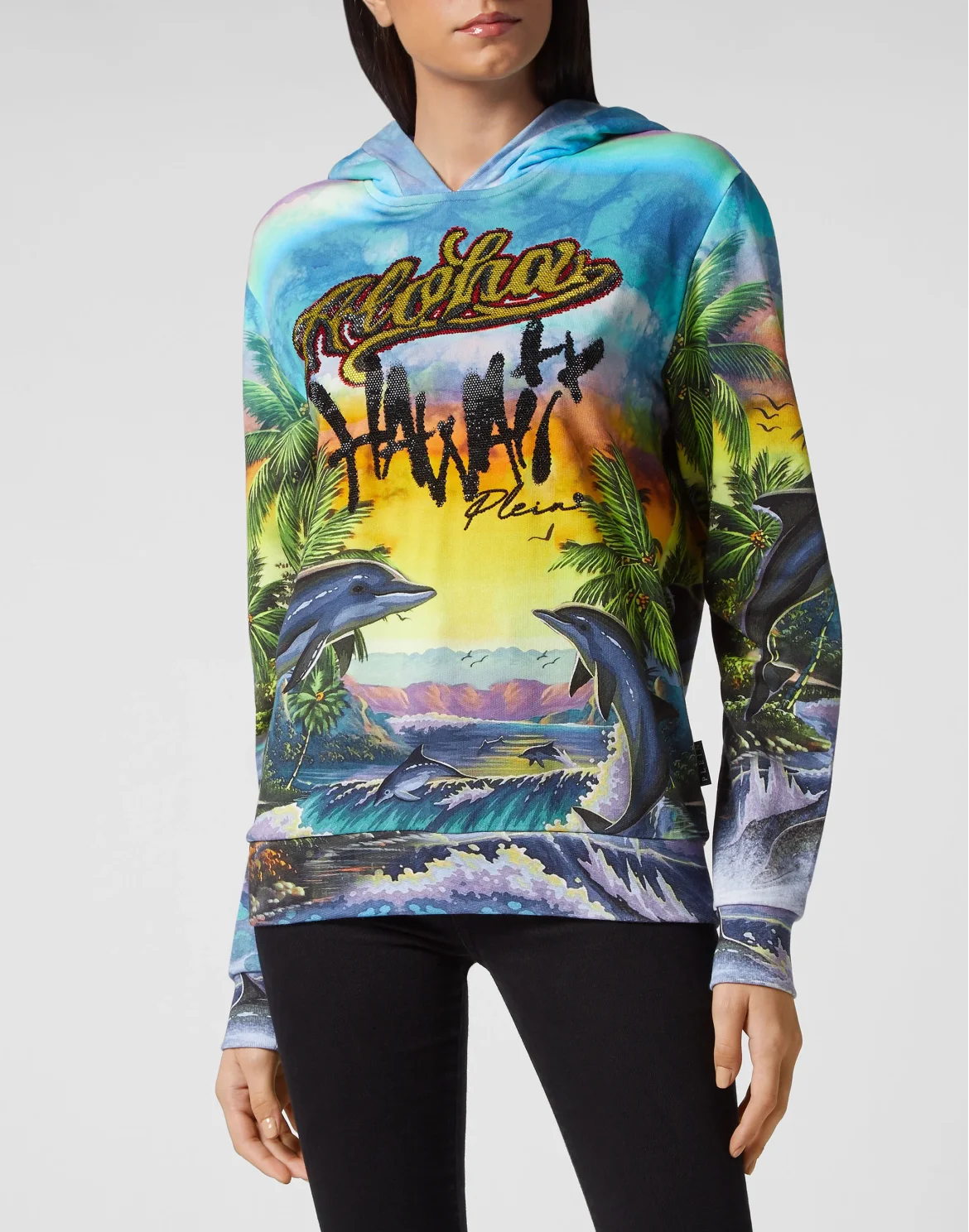Hoodie Sweatshirt Hawaii, цвет: Голубой