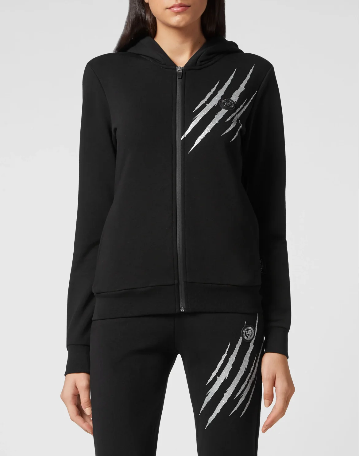Jogging Tracksuit: Hoodie/Trousers Scratch, цвет: Черный