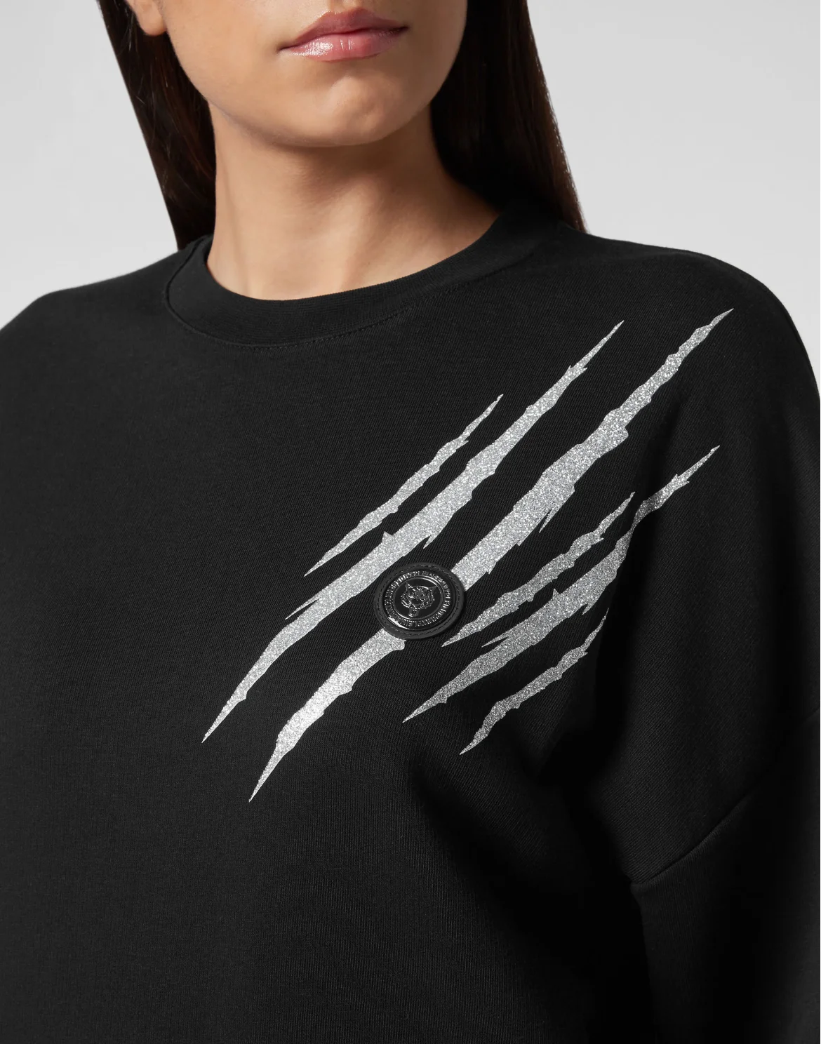 Sweatshirt LS Scratch, цвет: Черный