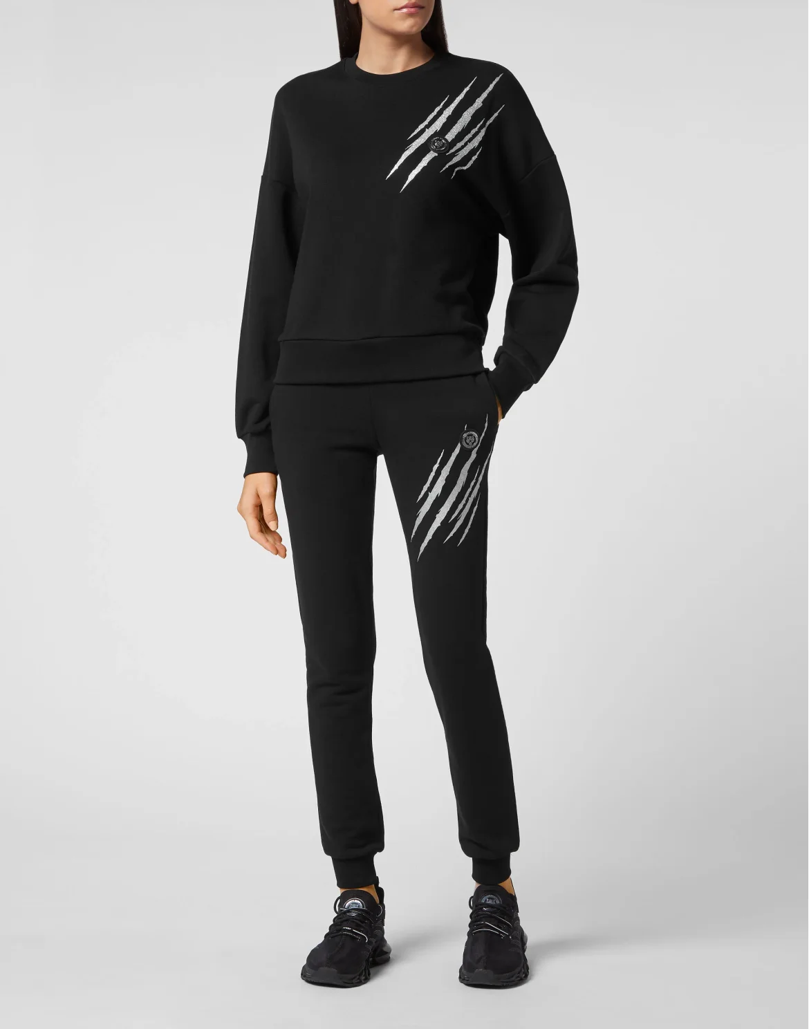 Sweatshirt LS Scratch, цвет: Черный