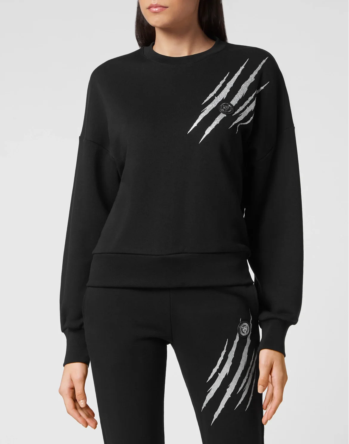 Sweatshirt LS Scratch, цвет: Черный