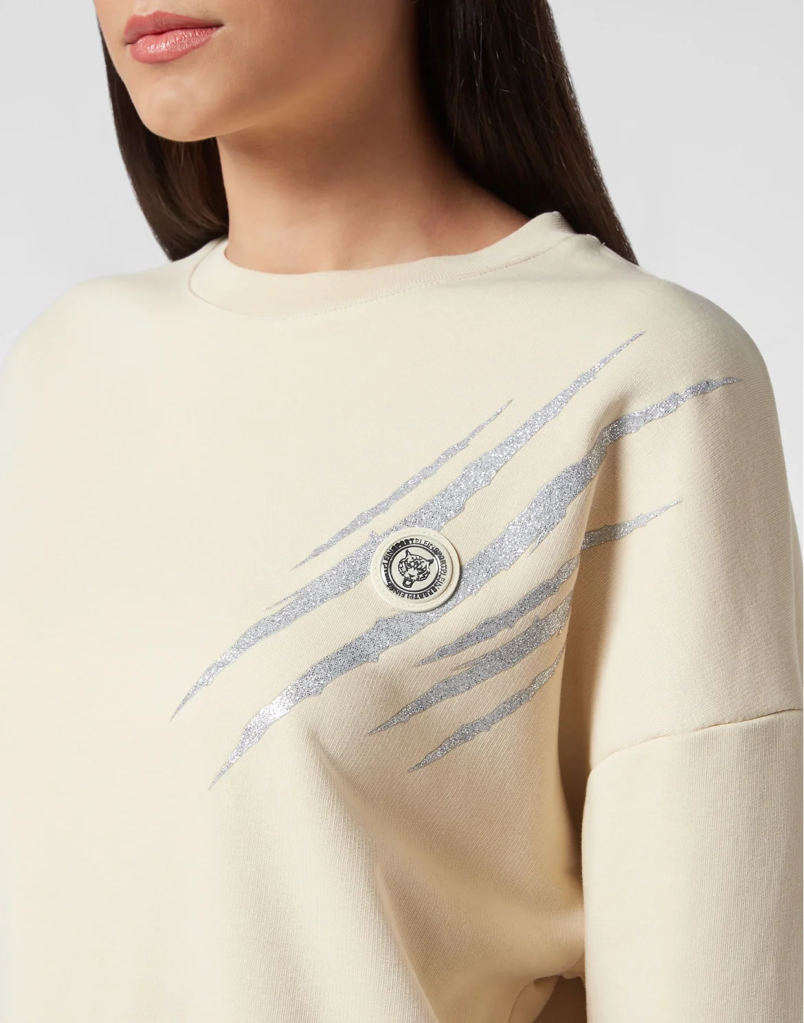 Sweatshirt LS Scratch, цвет: Бежевый