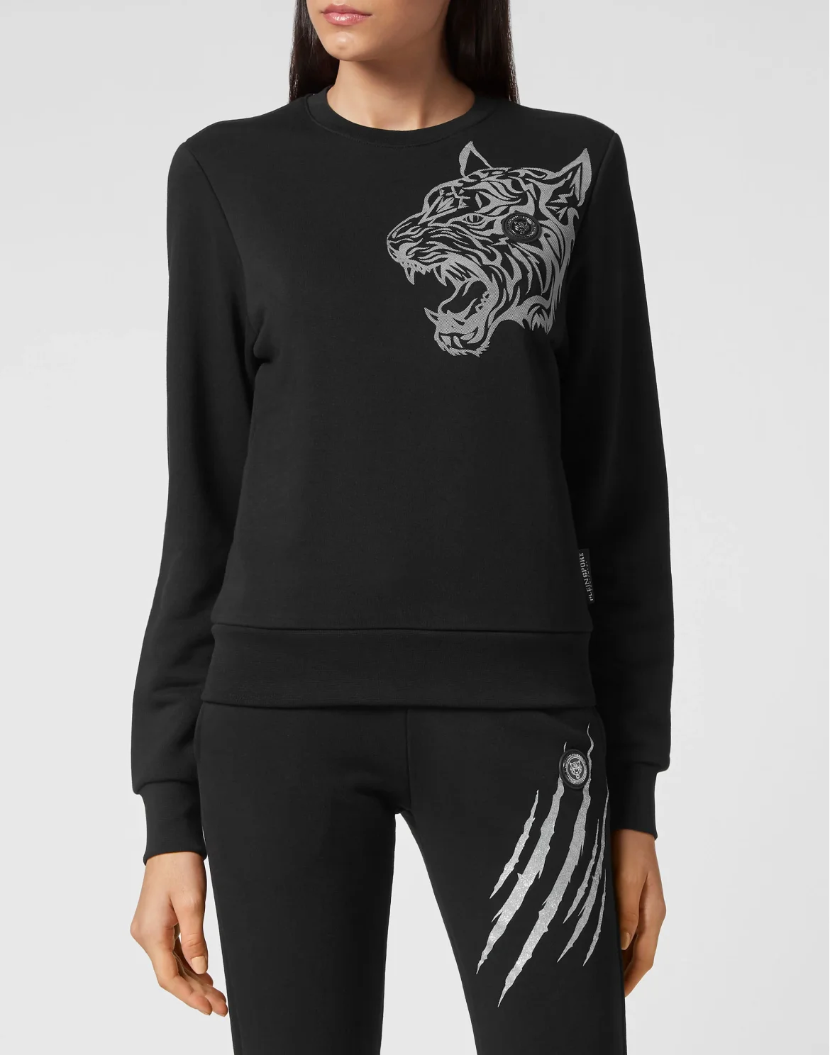 Sweatshirt LS Tiger, цвет: Черный